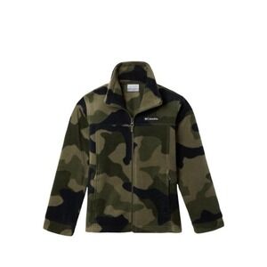 New Columbia Sportswear Boys' Zing III Fleece Jacket camo print sz small or XL